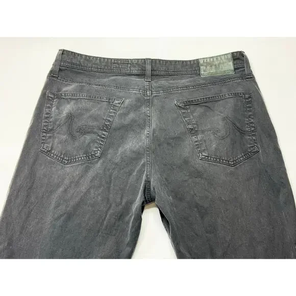 Adriano Goldschmied Men's The Graduate Tailored Leg Black Pants - Size 36x30 - Picture 4 of 7